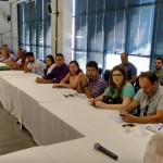 Sindicalistas em reunião com representantes da Gestão no Paço Municipal de Goiânia (8/01)